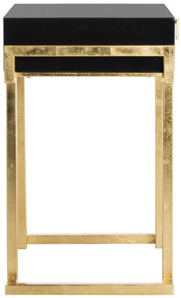 Safavieh Abele Side Table - Black | Accent Tables | Modishstore - 4