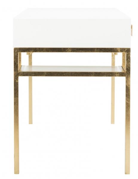 Safavieh Neria Writing Desk - White | Desks | Modishstore - 4