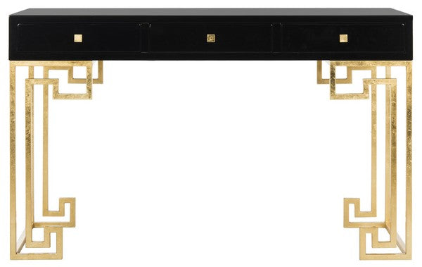 Safavieh Valeria Writing Desk - Black | Desks | Modishstore - 2