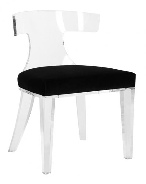 Safavieh Rhys Acrylic Dining Chair - Clear | Dining Chairs | Modishstore