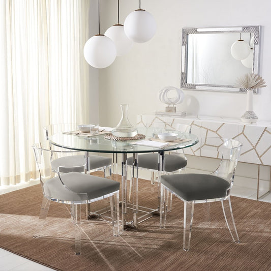 Safavieh Rhys Acrylic Dining Chair | Dining Chairs | Modishstore