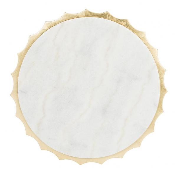 Safavieh Elodie Gold Side Table - Gold | Accent Tables | Modishstore - 4