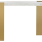 Safavieh Mycha Marble Console Table - White | Console Tables | Modishstore - 2