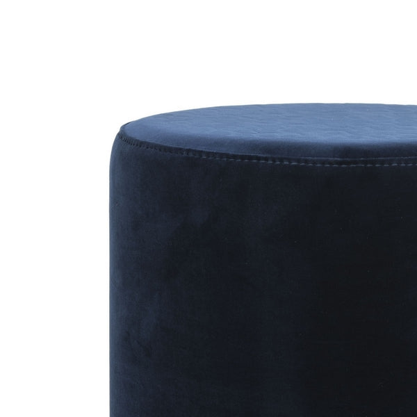 Safavieh Elsworth Ottoman - Navy | Ottomans | Modishstore - 4