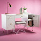 Safavieh Joelle Acrylic Leg Desk - White | Desks | Modishstore - 5