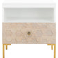 Safavieh Sylvie 1 Drawer Side Table - White | Accent Tables | Modishstore - 2