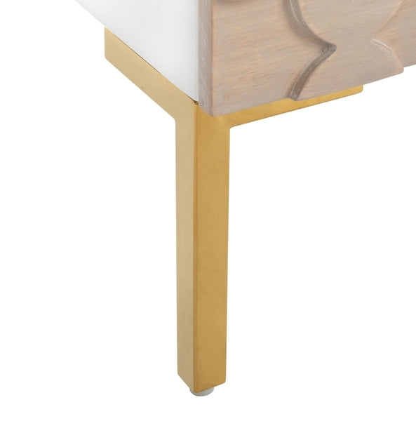 Safavieh Sylvie 1 Drawer Side Table - White | Accent Tables | Modishstore - 5