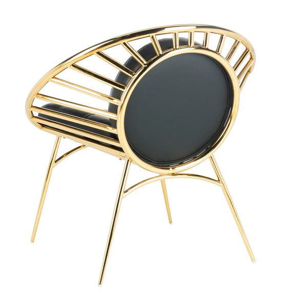 Safavieh Nina Hoop Chair - Black | Accent Chairs | Modishstore - 5
