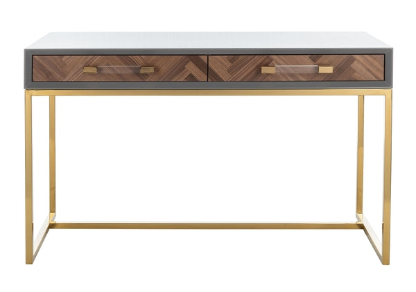 Safavieh Marty Modern Desk - Gray | Desks | Modishstore - 2