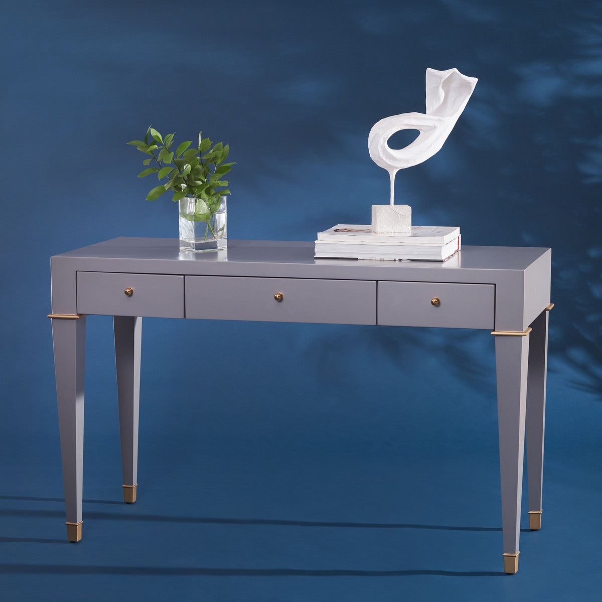 Safavieh Jordyn Modern Desk - Gray | Desks | Modishstore