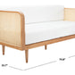 Safavieh Helena French Cane Daybed - Natural | Sofas | Modishstore - 5