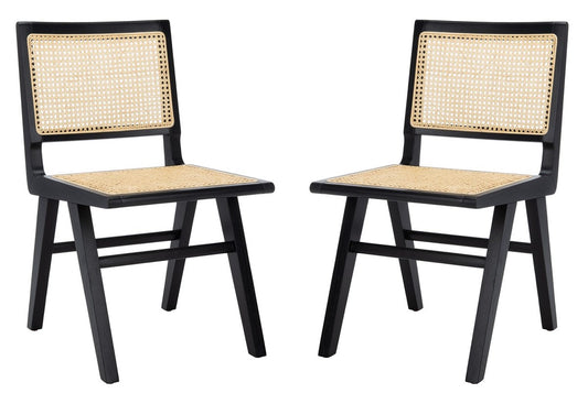 Safavieh Hattie French Cane Dining Chair Set Of 2 | Dining Chairs | Modishstore
