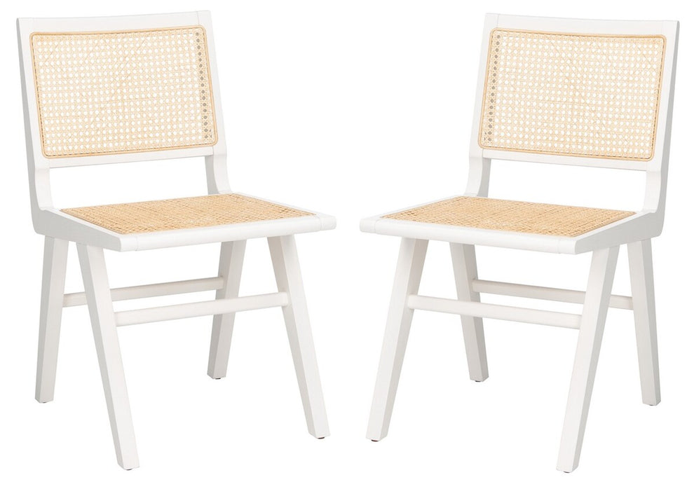 Safavieh Hattie French Cane Dining Chair Set Of 2 | Dining Chairs | Modishstore