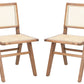 Safavieh Hattie French Cane Dining Chair Set Of 2 | Dining Chairs | Modishstore - 5
