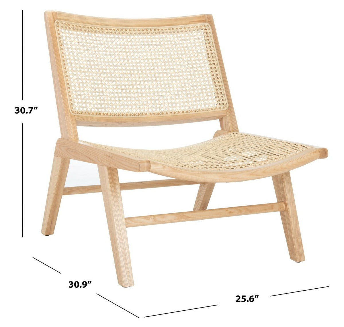 Safavieh Auckland Rattan Accent Chair | Accent Chairs | Modishstore - 9