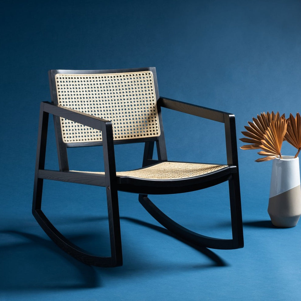 Safavieh Perth Rattan Rocking Chair | Rocking Chairs | Modishstore