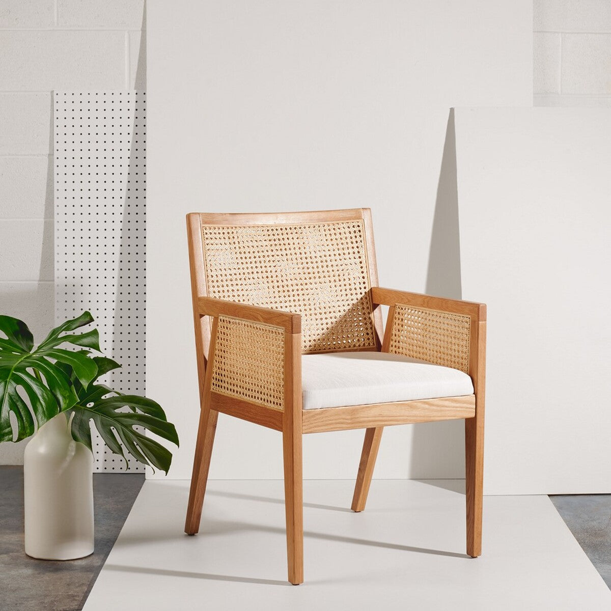 Safavieh Malik Rattan Dining Chair | Dining Chairs | Modishstore - 6