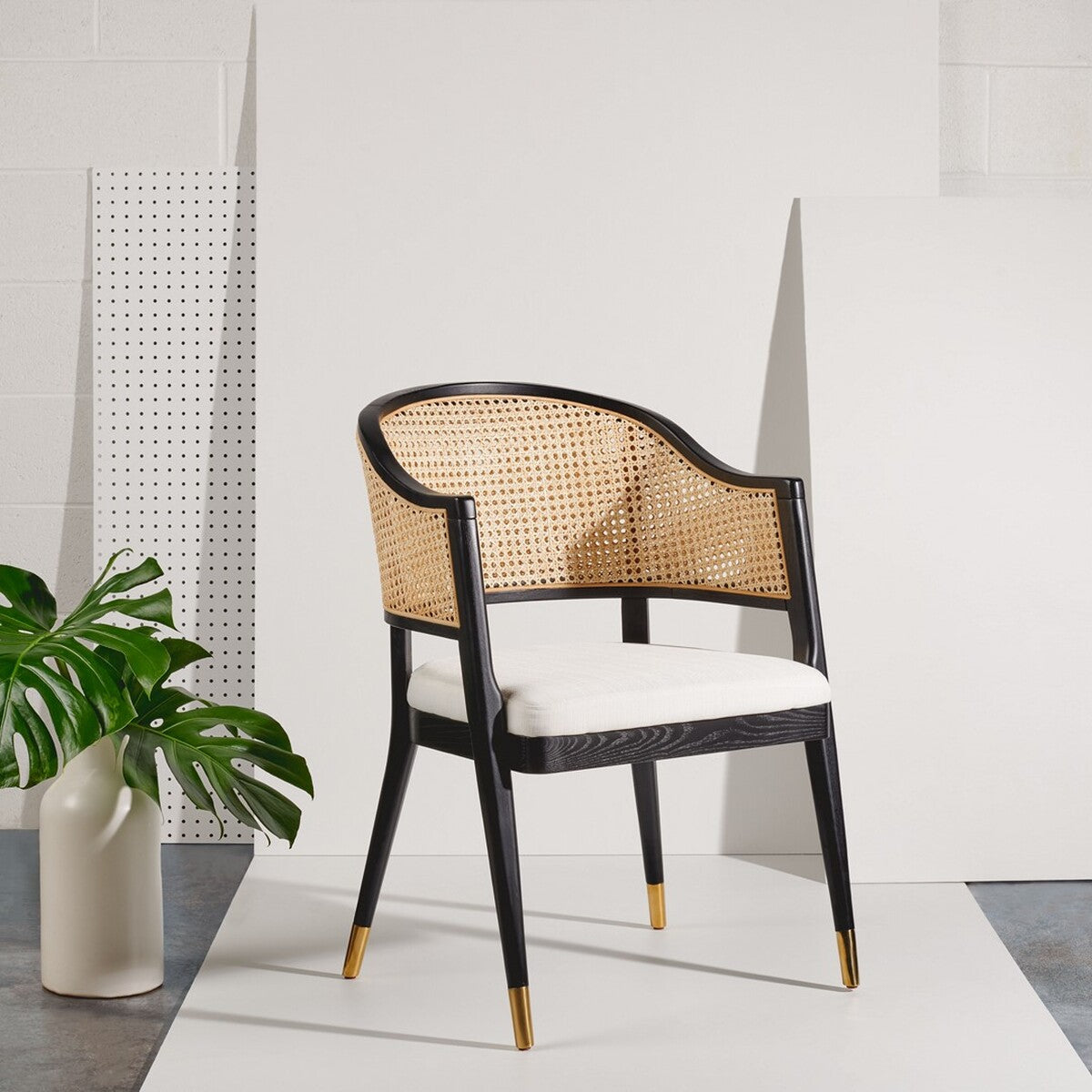 Safavieh Rogue Rattan Dining Chair | Dining Chairs | Modishstore