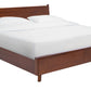 Safavieh Fitz 2 Drawer Storage Bed - Walnut | Beds | Modishstore - 3