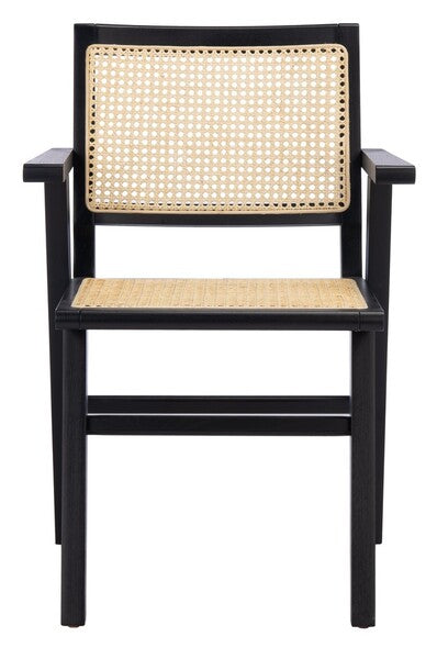 Safavieh Hattie French Cane Arm Chair Set Of 2 | Dining Chairs | Modishstore - 4