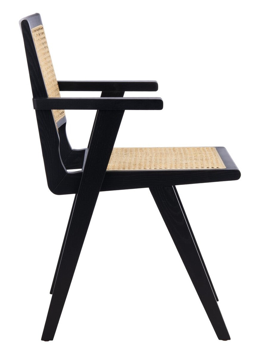 Safavieh Hattie French Cane Arm Chair Set Of 2 | Dining Chairs | Modishstore - 2