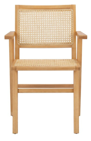 Safavieh Hattie French Cane Arm Chair Set Of 2 | Dining Chairs | Modishstore - 8