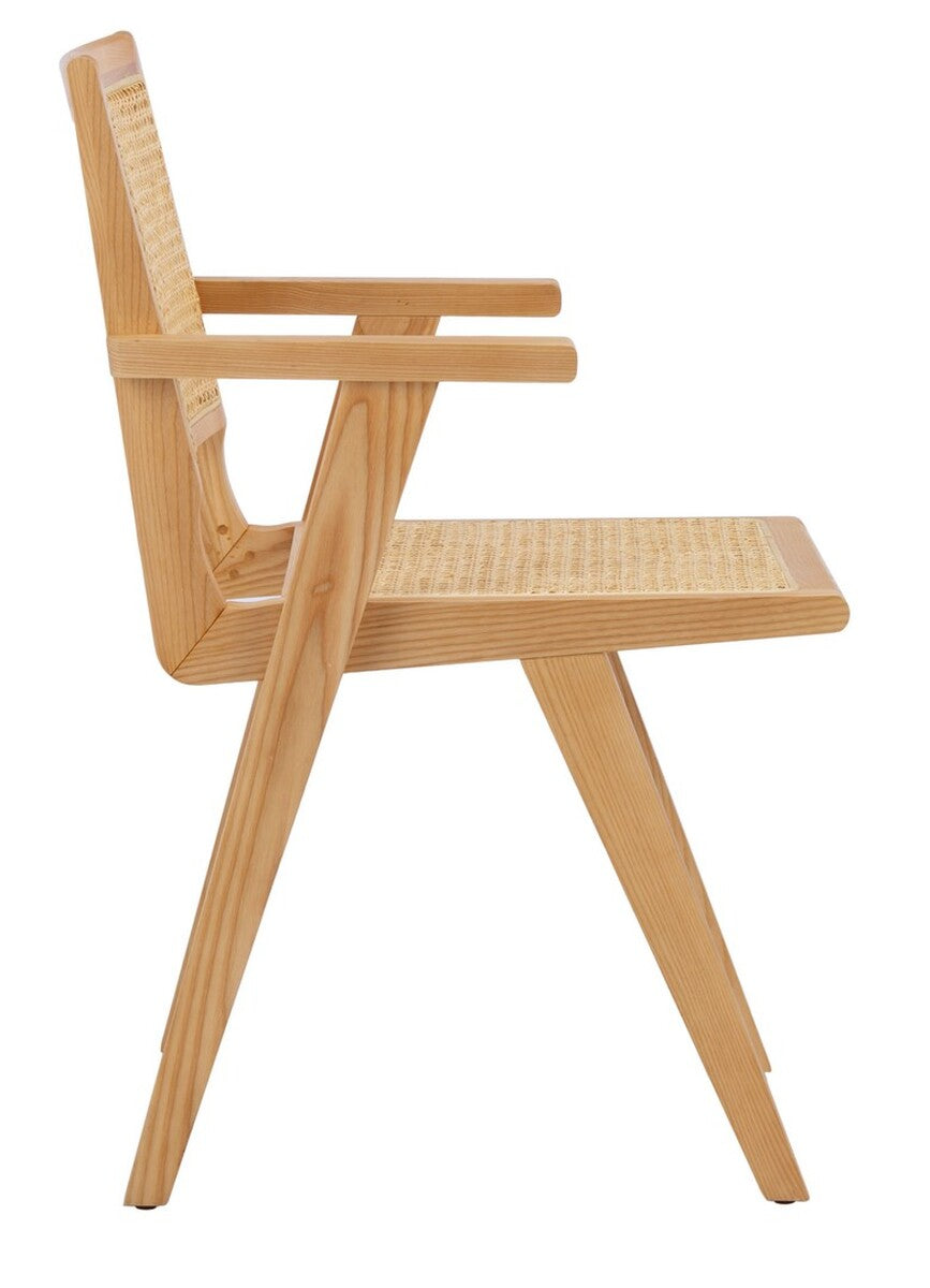 Safavieh Hattie French Cane Arm Chair Set Of 2 | Dining Chairs | Modishstore - 5