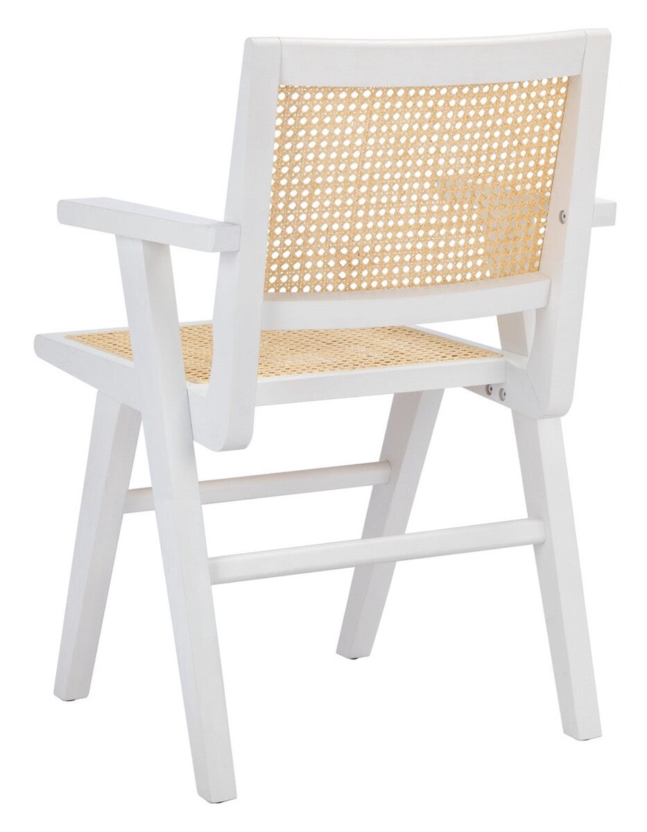 Safavieh Hattie French Cane Arm Chair Set Of 2 | Dining Chairs | Modishstore - 11