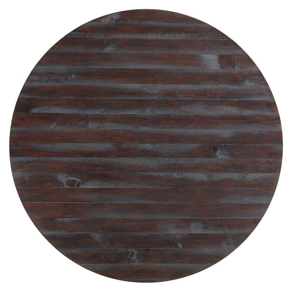 Safavieh Jasmyn Round Wood Dining Table | Dining Tables | Modishstore - 4