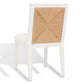 Safavieh Emilio Woven Dining Chair Set Of 2 - White | Dining Chairs | Modishstore - 5