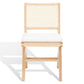 Safavieh Colette Rattan Dining Chair Set Of 2 - Natural | Dining Chairs | Modishstore - 8