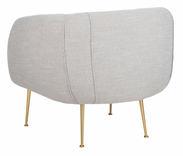 Safavieh Alena Chair - Light Gray | Accent Chairs | Modishstore - 5
