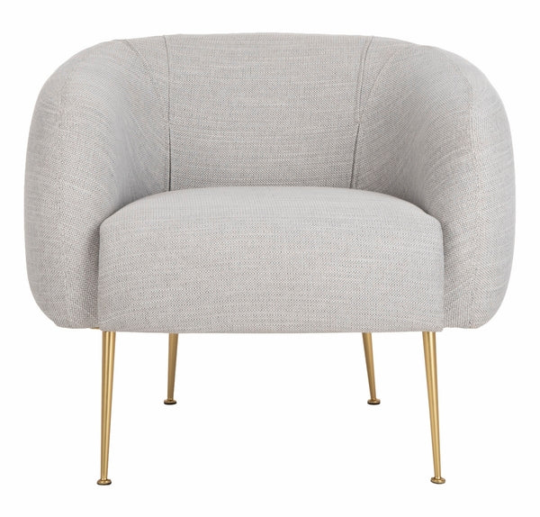 Safavieh Alena Chair - Light Gray | Accent Chairs | Modishstore - 2