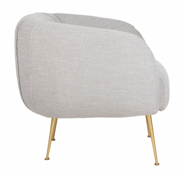 Safavieh Alena Chair - Light Gray | Accent Chairs | Modishstore - 4