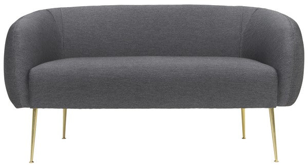 Safavieh Alena Loveseat - Gray | Loveseats | Modishstore - 2