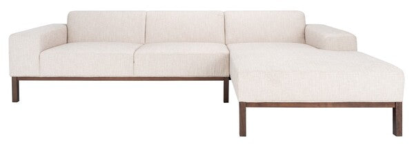 Safavieh Dove Mid-Century Sectional - Oatmeal | Sectional | Modishstore - 2