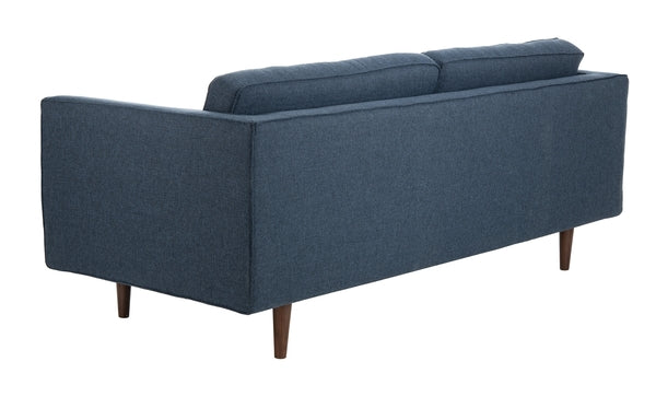 Safavieh Hurley Mid-Century Sofa - Dark Blue | Sofas | Modishstore - 5