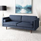 Safavieh Hurley Mid-Century Sofa - Dark Blue | Sofas | Modishstore