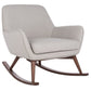 Safavieh Mack Mid-Century Rocking Chair | Rocking Chairs | Modishstore - 2