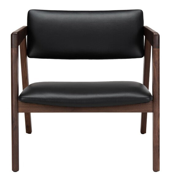 Safavieh Éclair Midcentury Leather Chair | Accent Chairs | Modishstore - 5