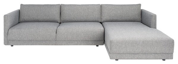 Safavieh Ludovic Contemporary Sofa - Dark Gray | Sectional | Modishstore - 2