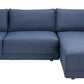 Safavieh Ludovic Contemporary Sofa - Dark Blue | Sectional | Modishstore - 2