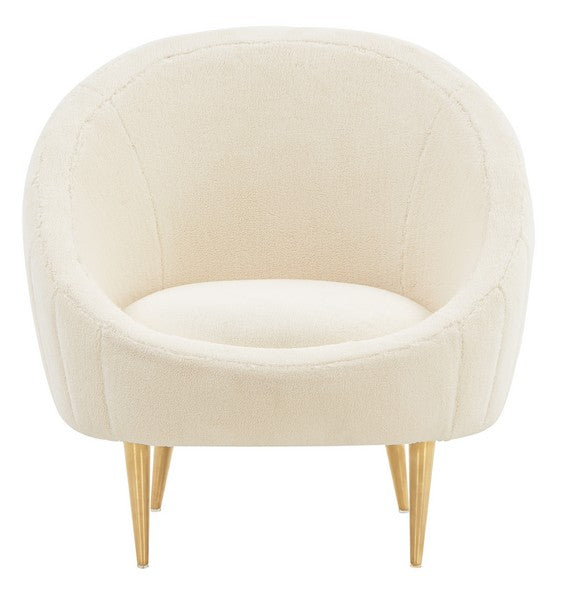 Safavieh Razia Channel Tufted Tub Chair | Accent Chairs | Modishstore - 5