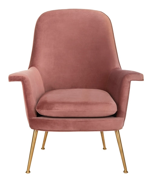 Safavieh Aimee Velvet Arm Chair | Armchairs | Modishstore - 4