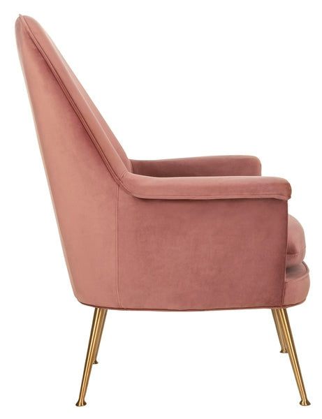 Safavieh Aimee Velvet Arm Chair | Armchairs | Modishstore - 2