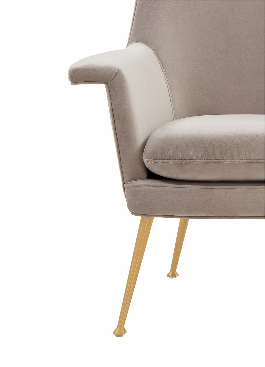 Safavieh Aimee Velvet Arm Chair | Armchairs | Modishstore - 6