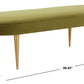 Safavieh Corinne Oval Bench - Olive | Benches | Modishstore - 3