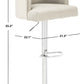 Safavieh Zayna AdjusTable Barstool - Light Gray | Bar Stools | Modishstore - 3