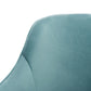 Safavieh Leyla Swivel Velvet Chair - Seafoam | Accent Chairs | Modishstore - 5