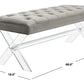 Safavieh Tourmaline Acrylic Bench | Benches | Modishstore - 4